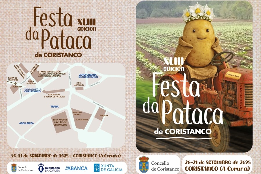 Colaboramos co concello de Coristanco na organización da súa Festa da Pataca