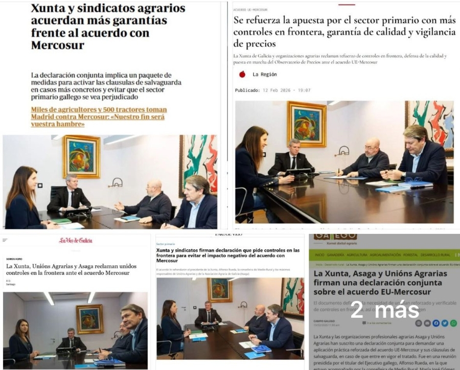 A satisfacción de dar visibilidade aos nosos clientes nos medios de comunicación