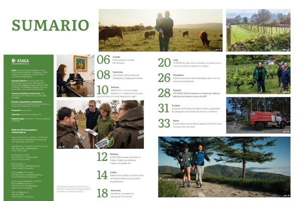 Publicado o último número de Axenda Agraria, a revista oficial da Asociación Agraria de Galicia
