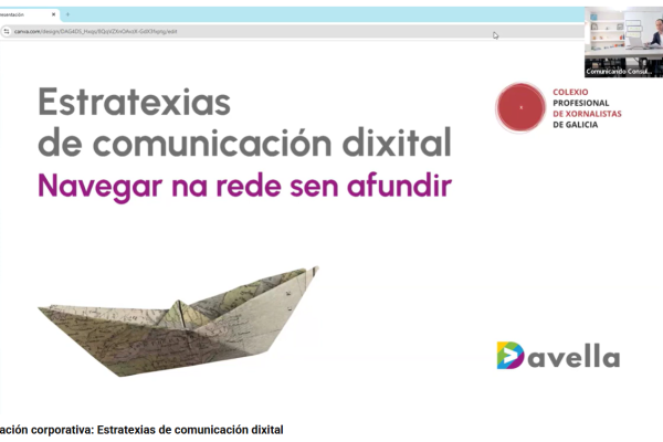 Comunicando presenta el seminario web "La comunicación corporativa: Comunicar con estrategia" del CPXG